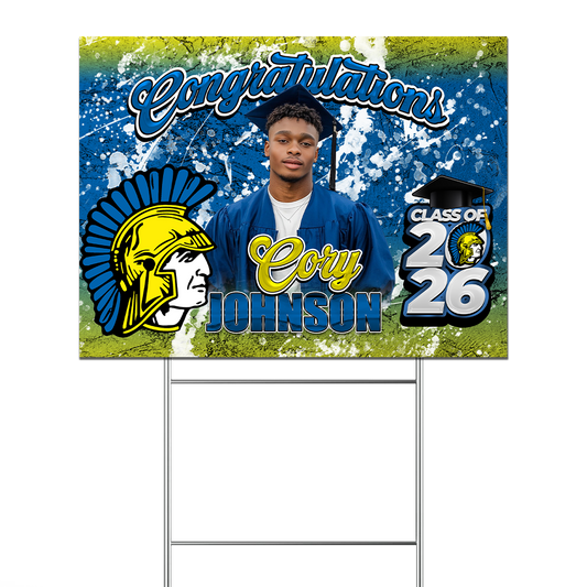Custom Graduation Yard Sign